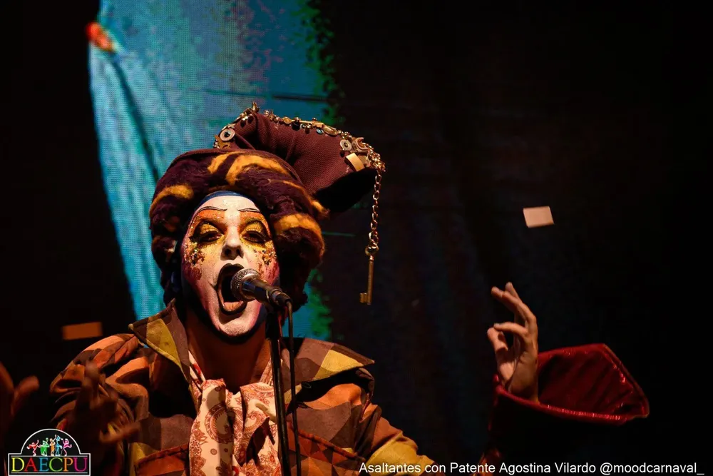 Maxi Pérez, integrante de Asaltantes con Patente.