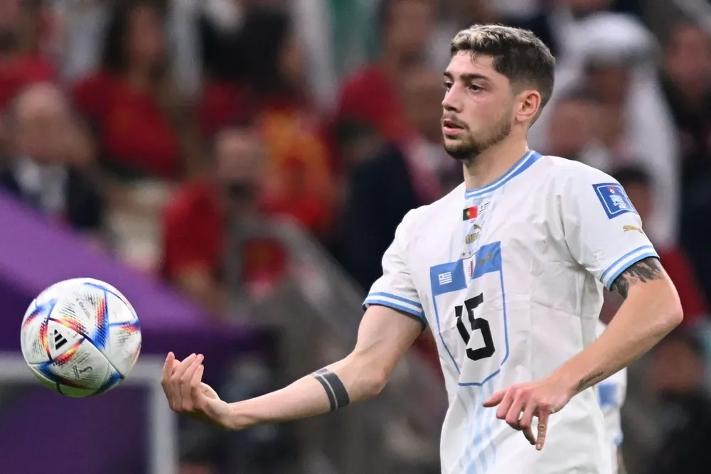 Federico Valverde ante Portugal