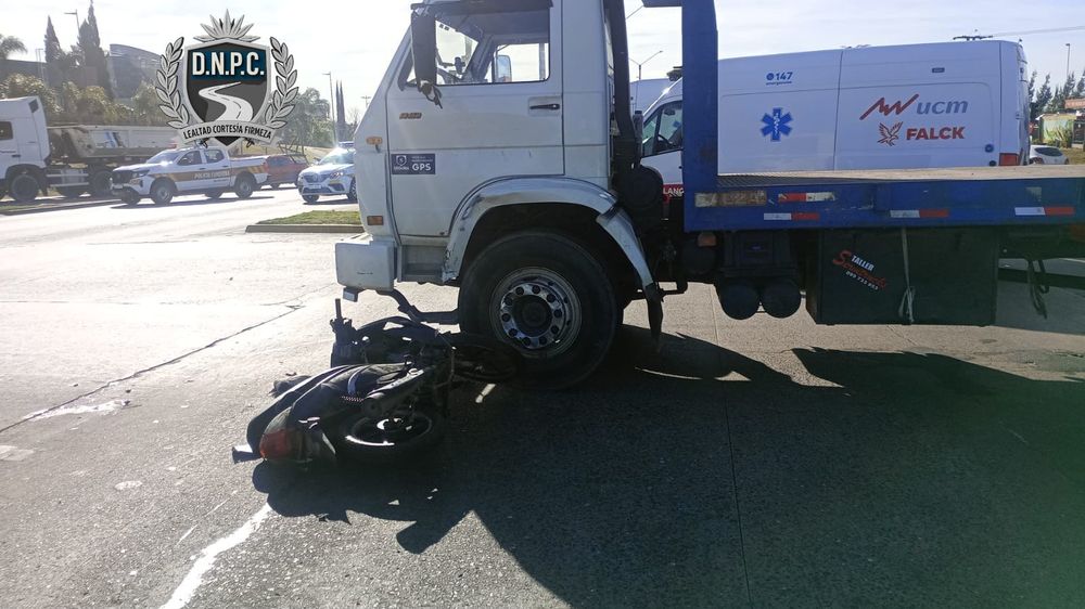 Un hombre de 20 años murió en un accidente de tránsito