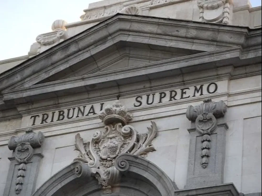La fachada del Tribunal Supremo.