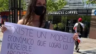 Bolsonaro volvió a comparar a Argentina con Venezuela y mostró una foto