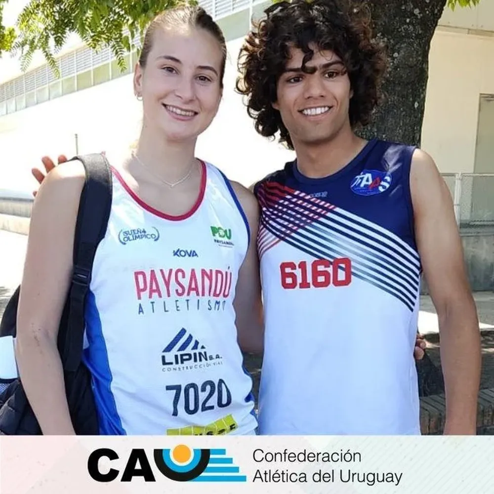 Manuela Rotundo y Kevin Machado