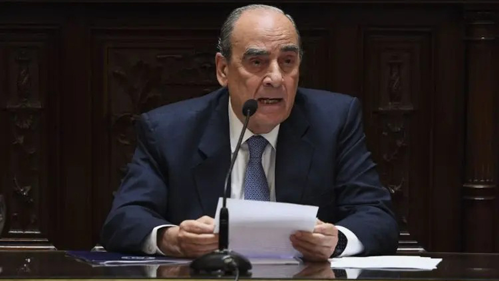 Guillermo Francos expone el informe de gestión 144.