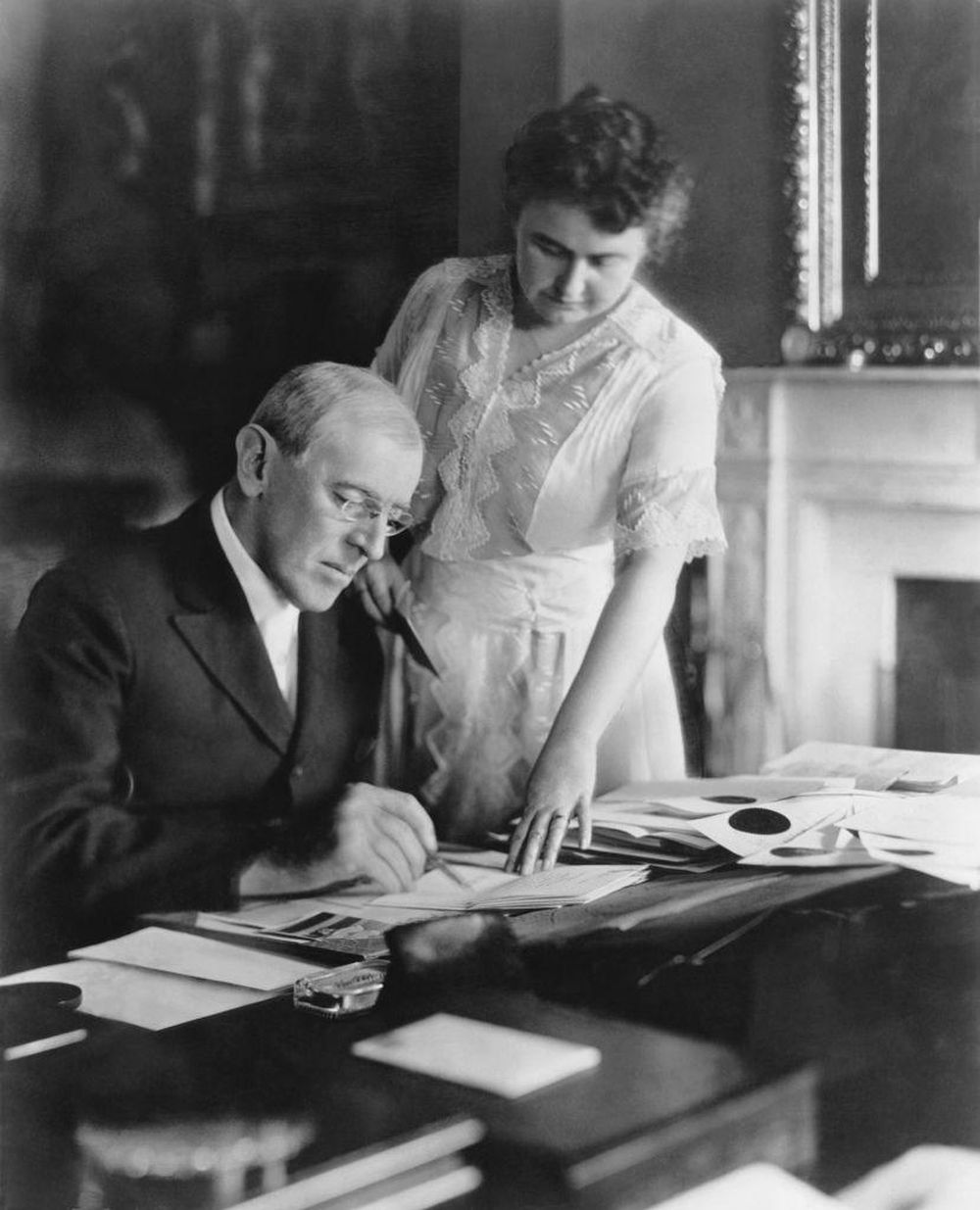 Tras su matrimonio, Edith se convirtió en la mano derecha y confidente de su marido, el presidente Woodrow Wilson.