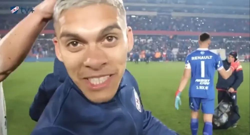 Brian Ocampo habló de su asistencia a Luis Suárez contra Rentistas