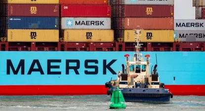 La naviera Maersk registró el período más rentable en sus 117 años de historia.
