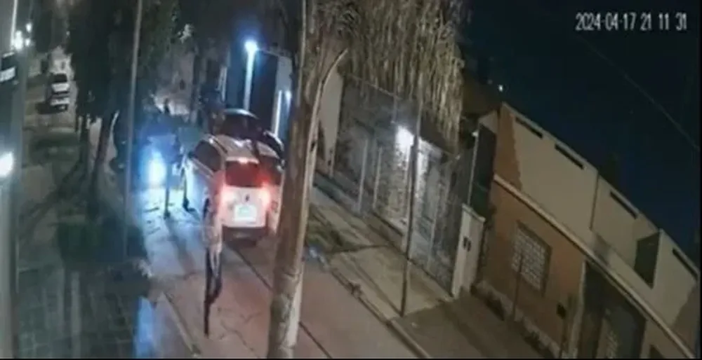 Sucedió en las calles Cervantes y Argentina