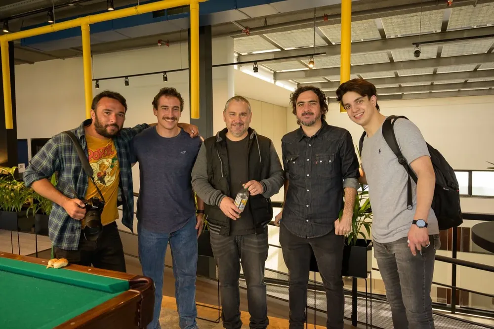 Camilo dos Santos, Joaquín Symonds, Juan José Díaz, Sebastián Amaya y Diego Domínguez