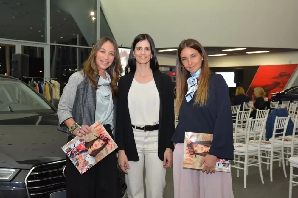 Elaiza Pozzi, María Eugenia Pérez y Mariana Weissman