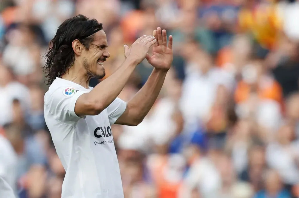 Cavani en Valencia