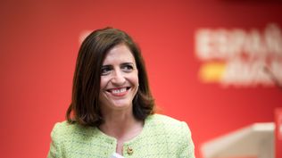 La portavoz del PSOE, Esther Peña