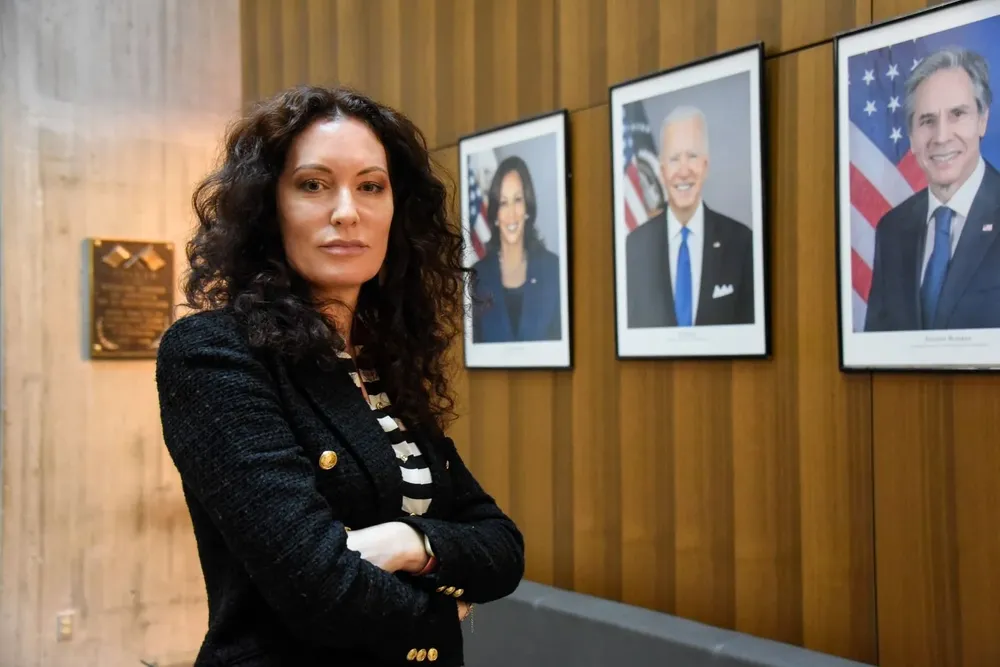 Margalit Murray,  jefa de la Oficina de Seguridad Regional de la embajada de Estados Unidos está en Uruguay desde 2021