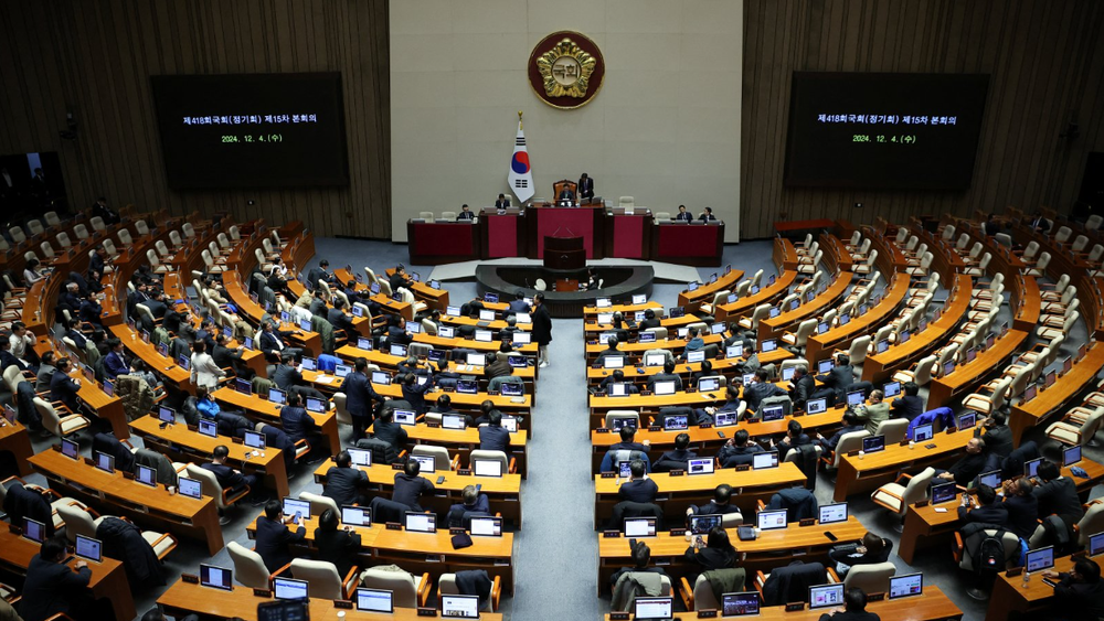 El parlamento de Corea del Sur se reunirá el sábado para tratar la destitución del Presidente.