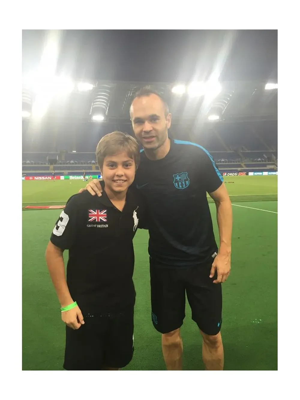 Jeremías con Iniesta