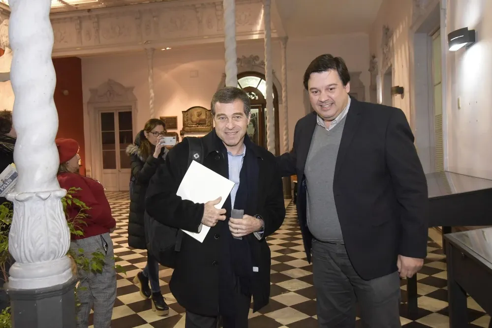 Archivo. Ernesto Talvi y Adrián Peña