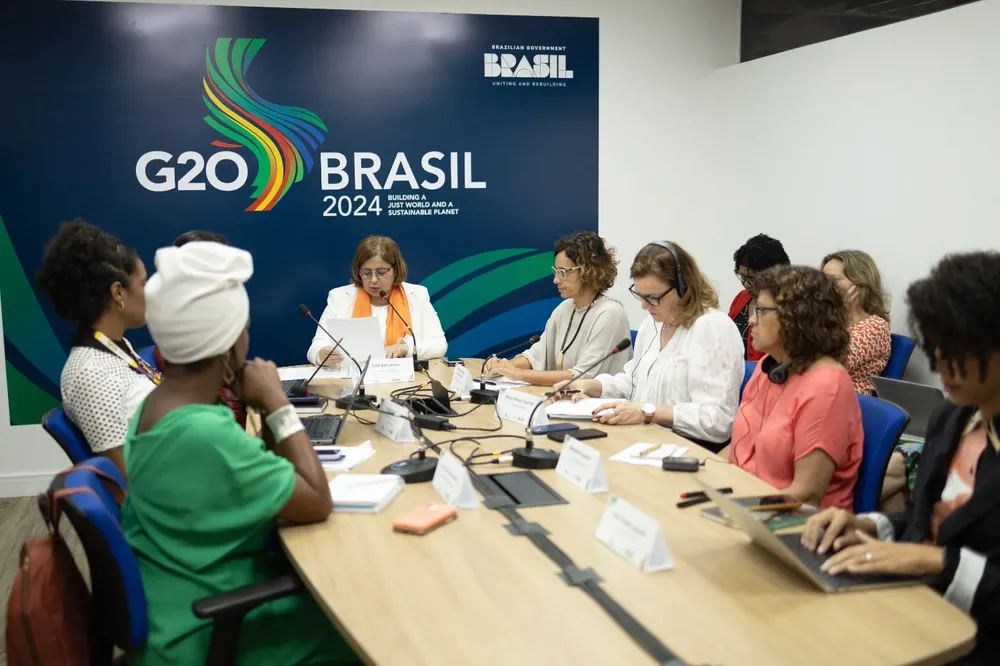 “La desigualdad de género debe abordarse como una cuestión económica”, afirmó la ministra de la Mujer de Brasil, Cida Gonçalves.