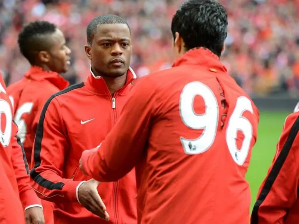 Suárez y Evra