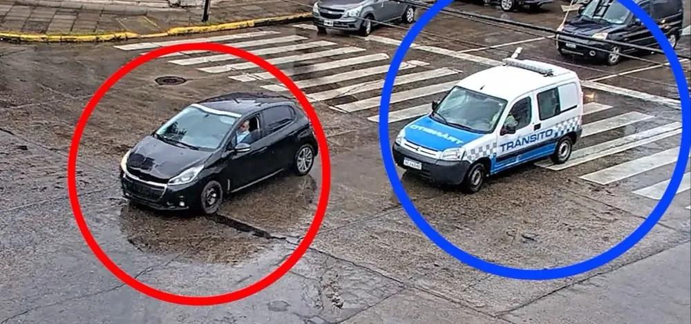 Vicente López: detienen a dos falsos policías en una persecución de película