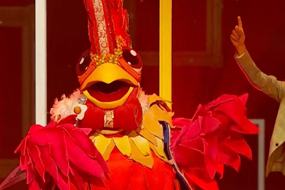 Una estrella internacional fue desenmascarada en La Máscara de Canal 12