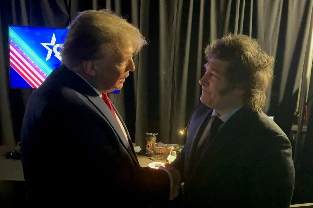 Donald Trump y Javier Milei