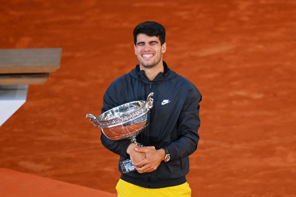 Carlos Alcaraz campeón de Roland Garros.
