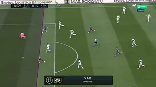 El gol que el VAR le anuló a Luis Suárez para Atlético de Madrid ante Elche