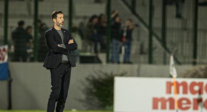 Jorge Bava, DT de Nacional, en el partido ante Deportivo Maldonado
