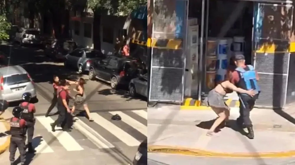 Floresta: una mujer agredió a un policía de la Ciudad e intentó sacarle su arma de fuego