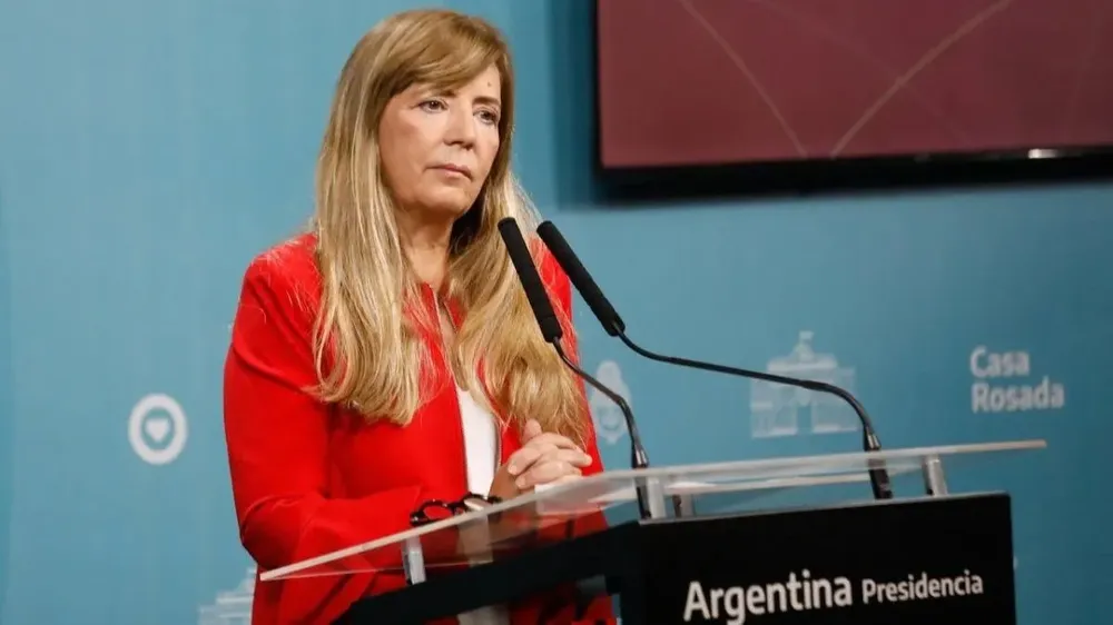 Gabriela Cerruti, portavoz de la Presidencia