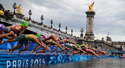 Triatlón en el Sena en París 2024
