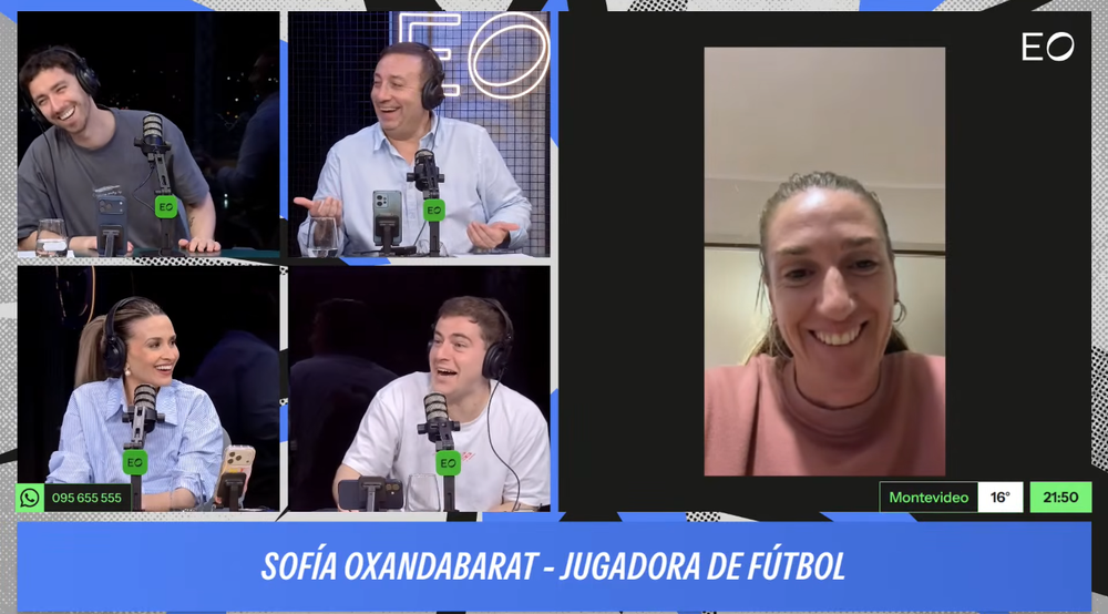 Sofía Oxandabarat en Quedó Picando