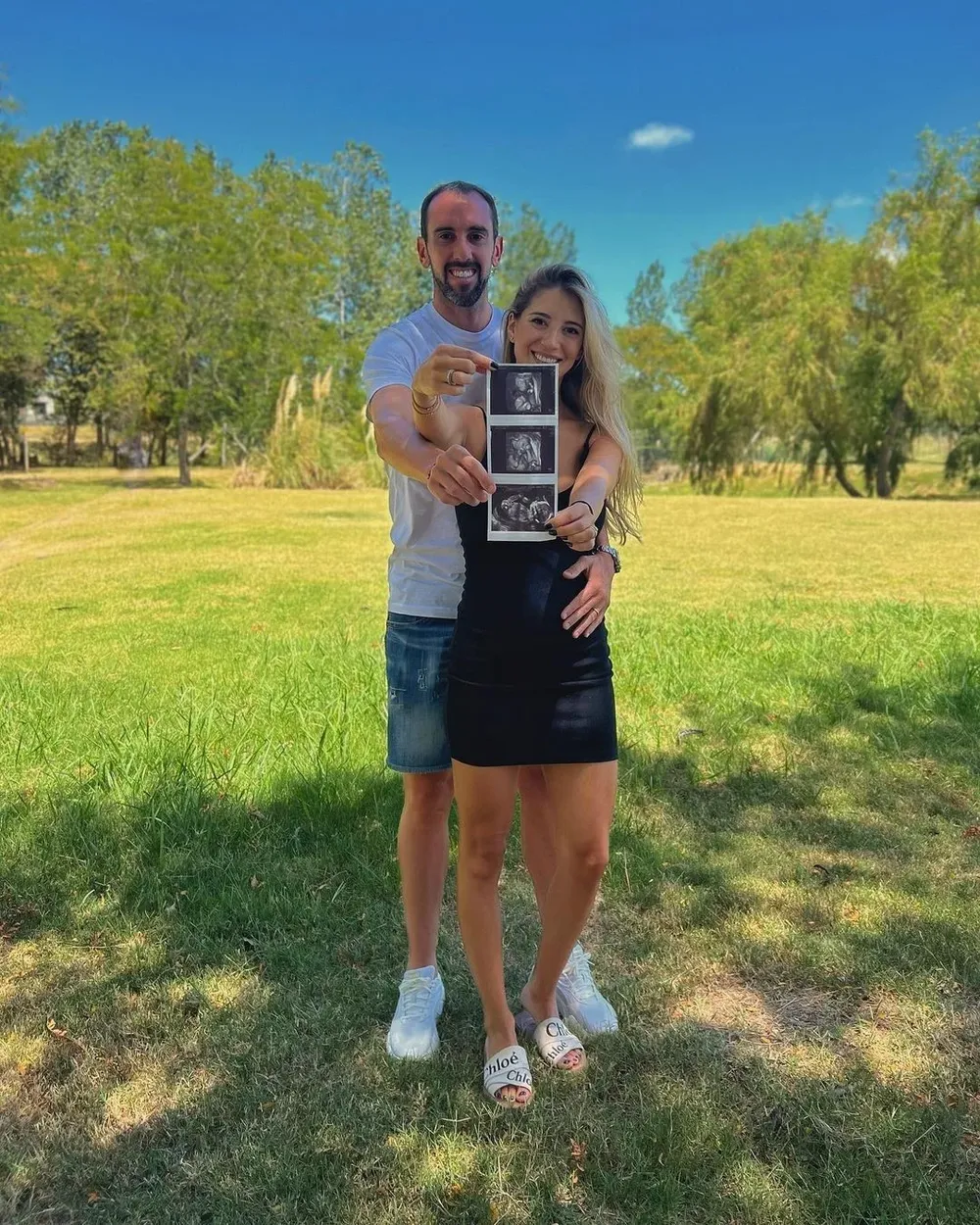 Godín y Herrera serán padres