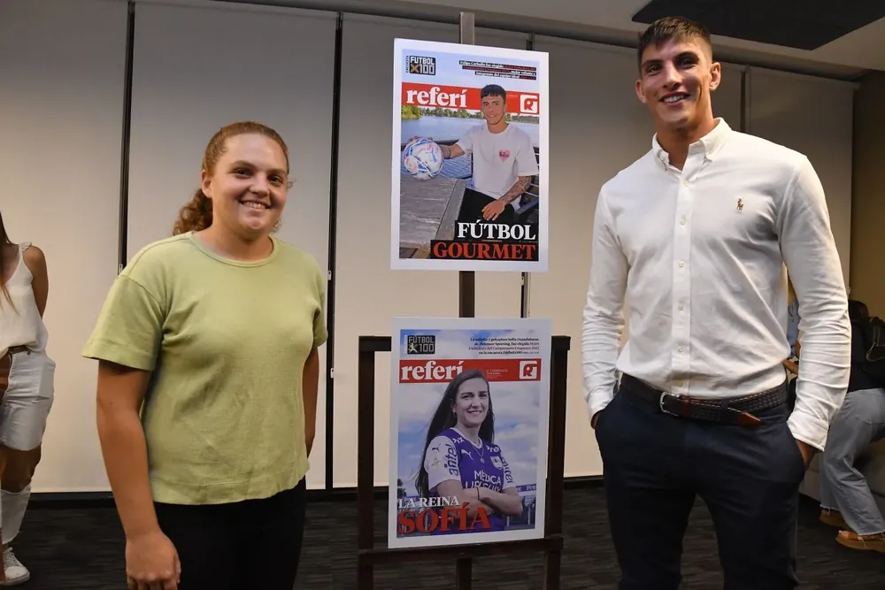 Carla Sansonetti y Sergio Rochet