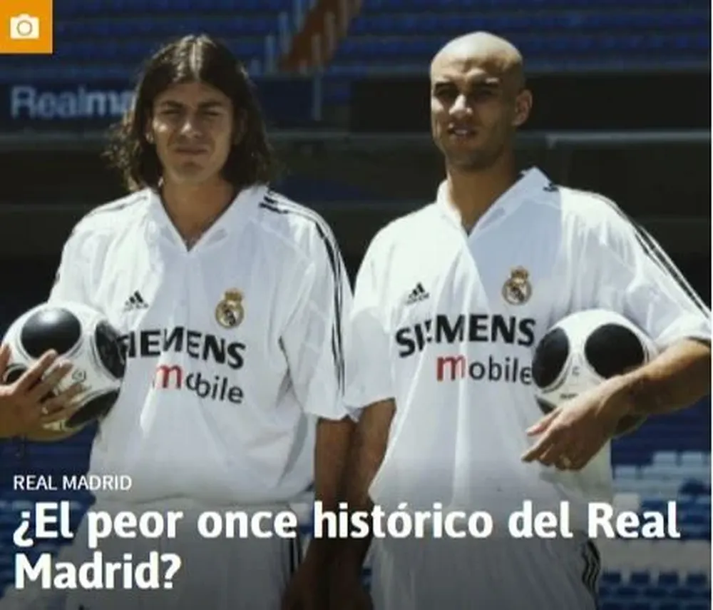 Pablo García y Carlos Diogo, en su llegada a Real Madrid, en un informe de AS