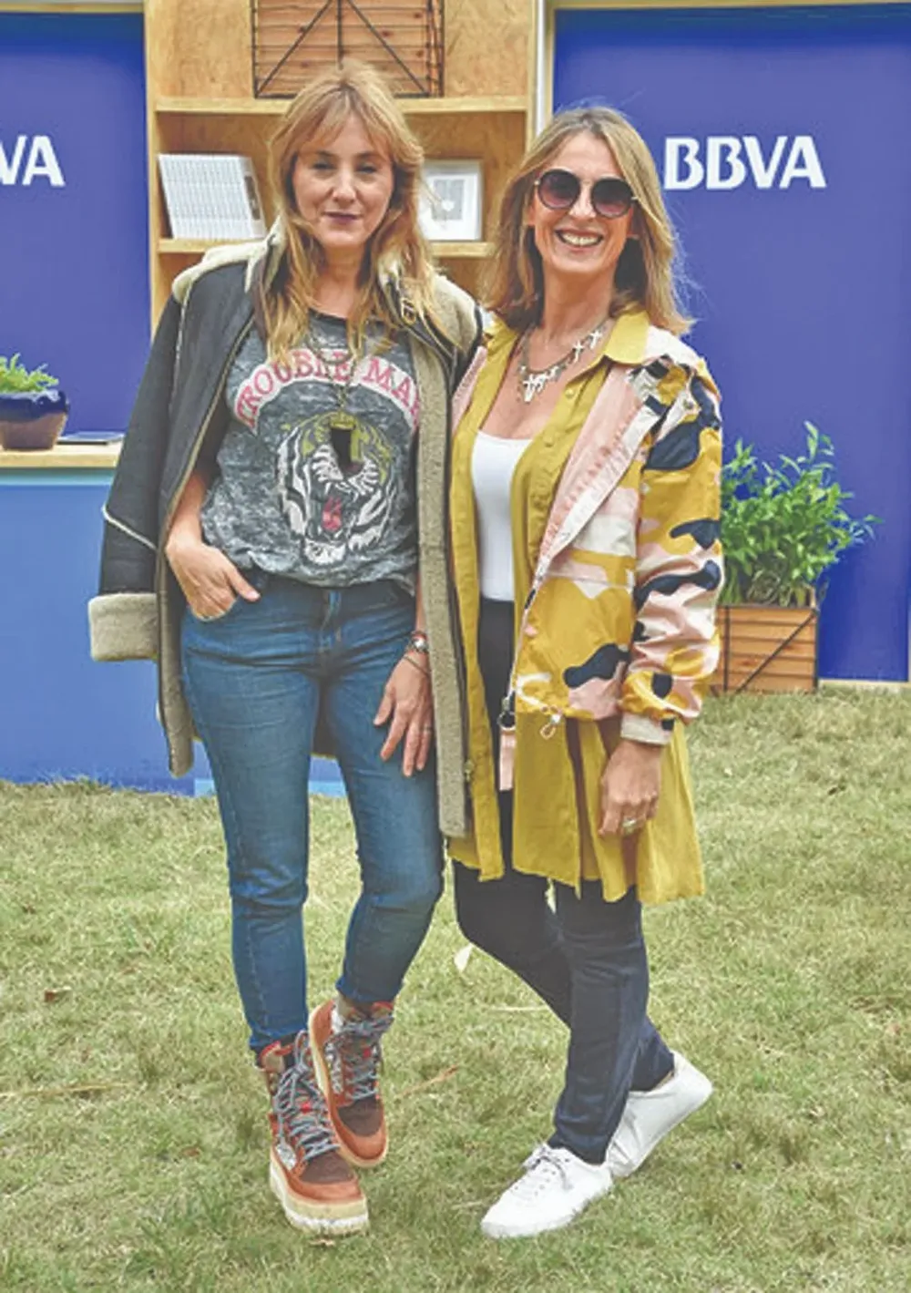 Geraldine Lewi y Carolina Gianola