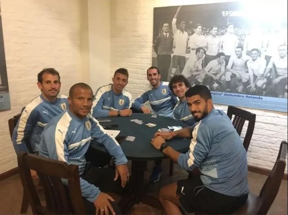 Partido de truco en la selección