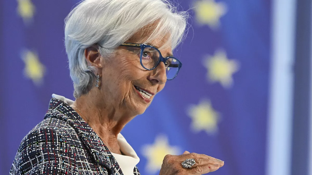 Christine Lagarde, directora gerente del Banco Central Europeo