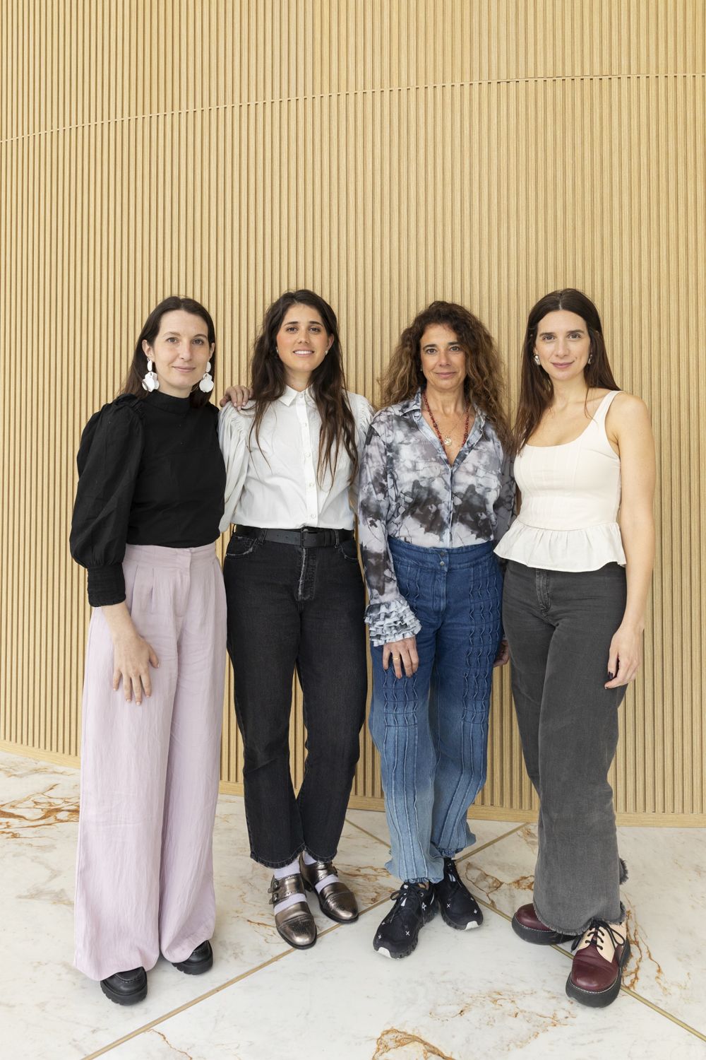 Eugenia Lago, Sofía Inciarte, Carina Martinez y Magdalena Moline