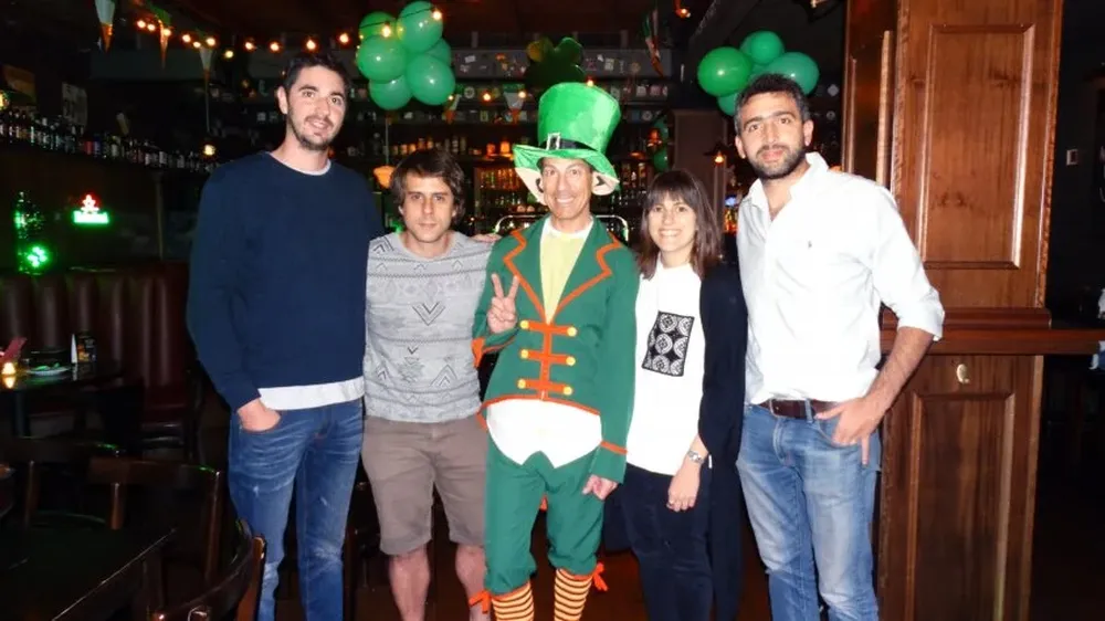 Santiago Colella, Hernán Videla, Hugo Buscarons, Cynthia Surur y Diego Pérez