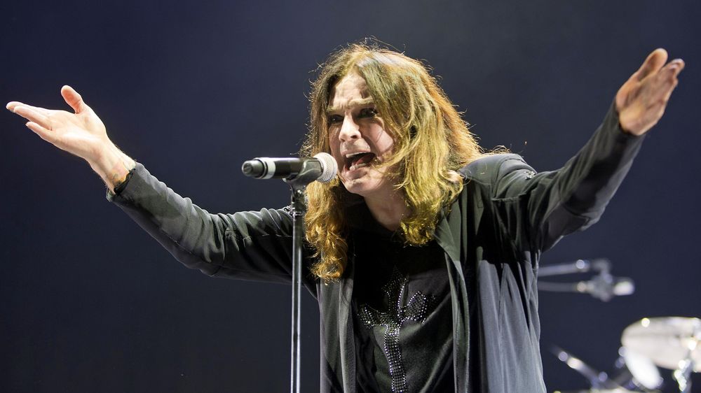 Ozzy Osbourne durante un concierto en 2010.