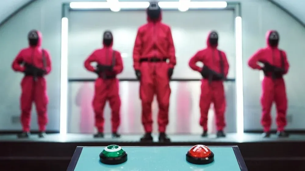 El juego del calamar presenta efectos visuales sorprendentes