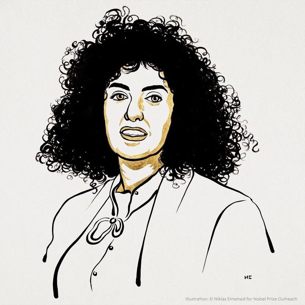 La activista iraní Narges Mohamadi, premio Nobel de la Paz 2023. (EUROPAPRESS).