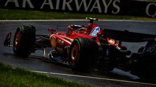 Carlos Sainz, segundo en la primera prueba.