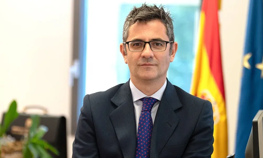 El ministro de la Presidencia en funciones, Félix Bolaños.