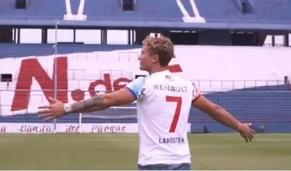 Landsten en el Parque Central