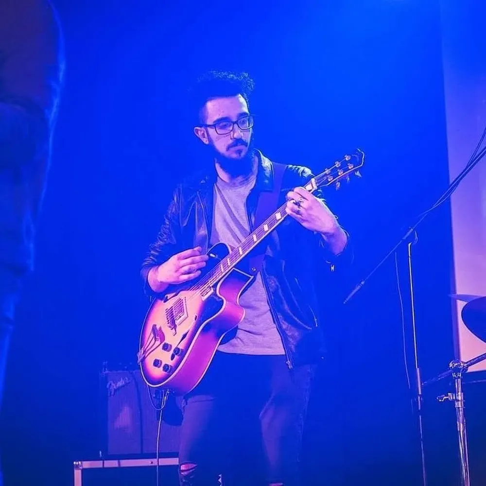 Santiago Oliver en el escenario