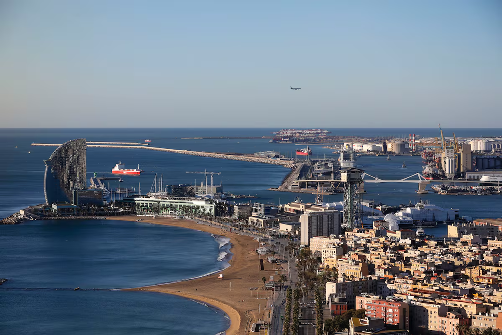 Litoral marítimo de Barcelona