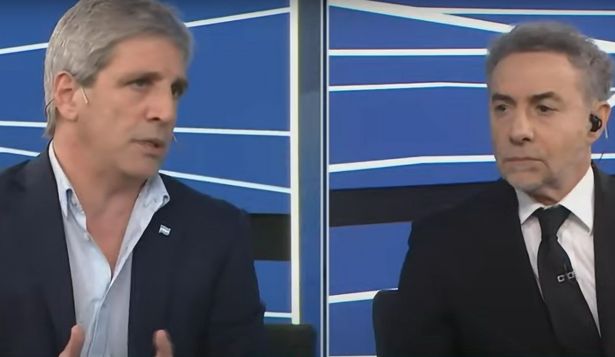 Luis Caputo negó una devaluación para después de las elecciones y descartó la dolarización