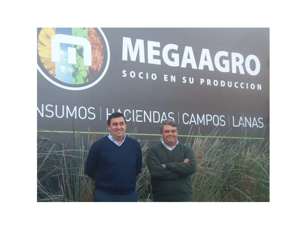 Juan Miguel Otegui y José Pedro Aicardi, directores de MegaAgro.