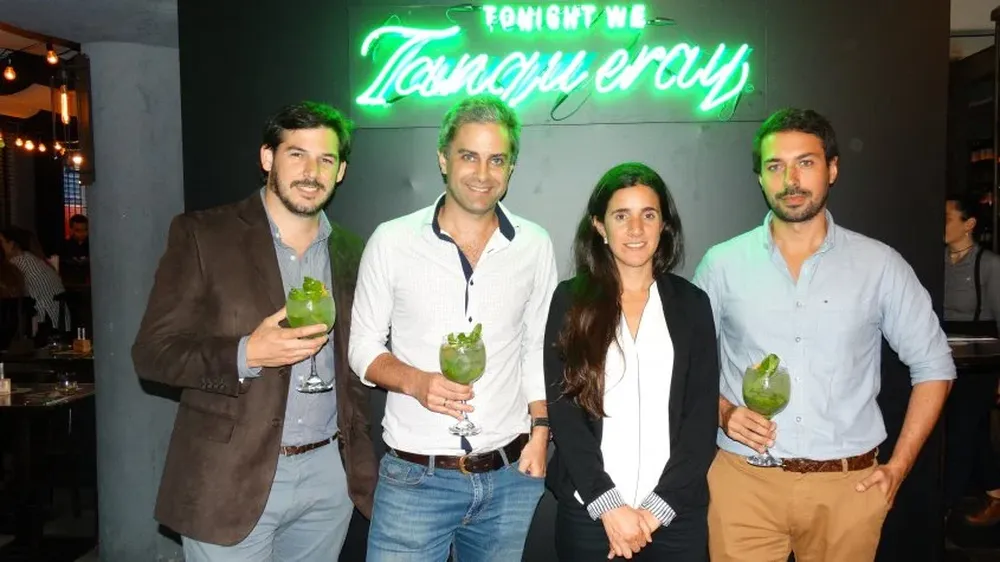 Agustín Rodríguez, Pablo López, Florencia Lessa y Nicolás Lobelle